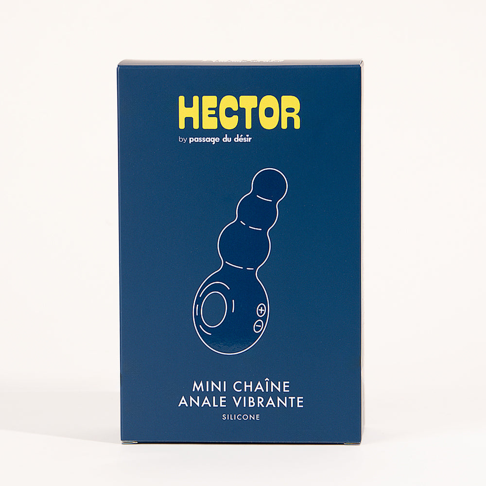 Mini chaîne anale vibrante Hector