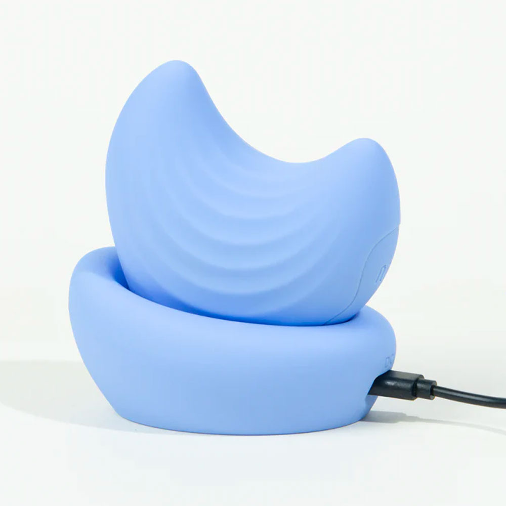 Moon stimulateur 2-en-1 de Hyyo - Bleu