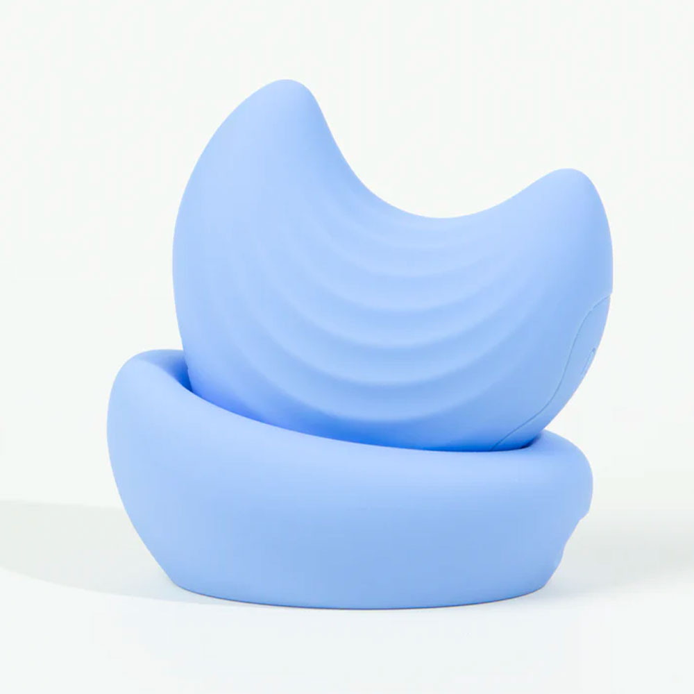 Moon stimulateur 2-en-1 de Hyyo - Bleu