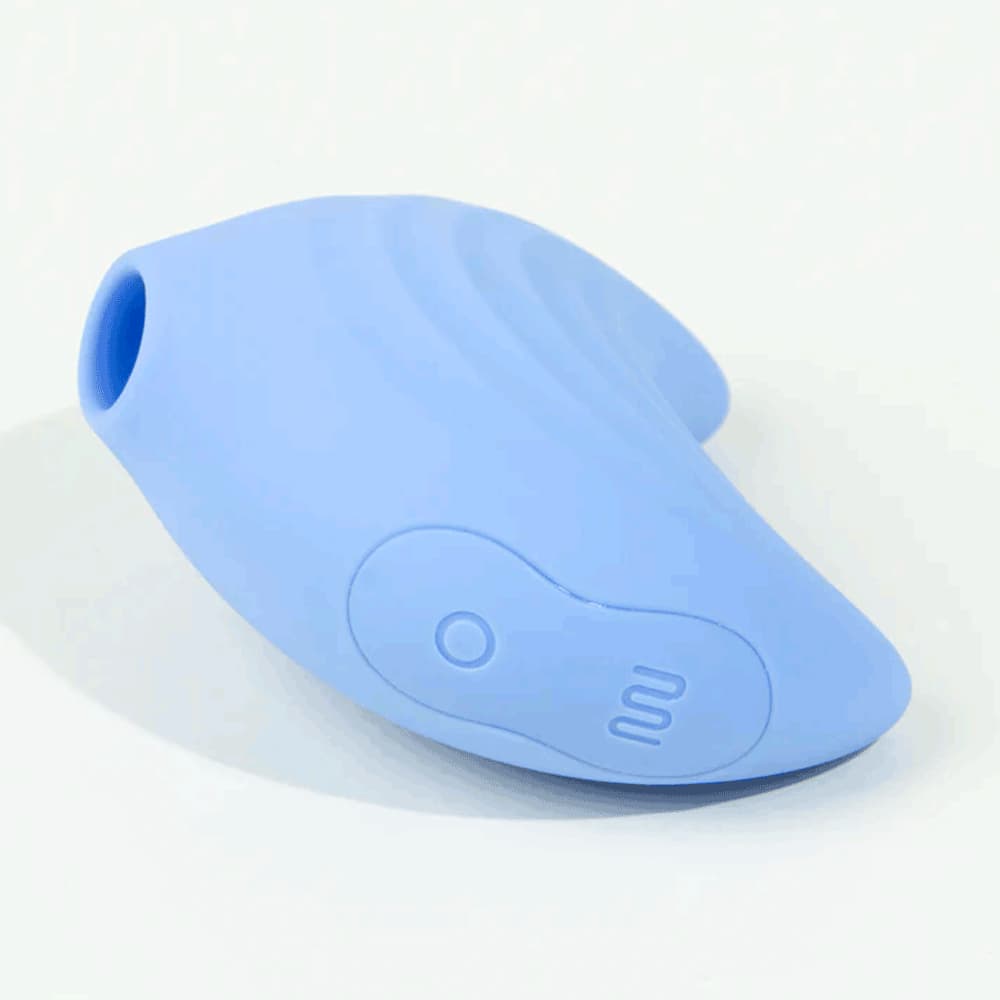 Moon stimulateur 2-en-1 de Hyyo - Bleu