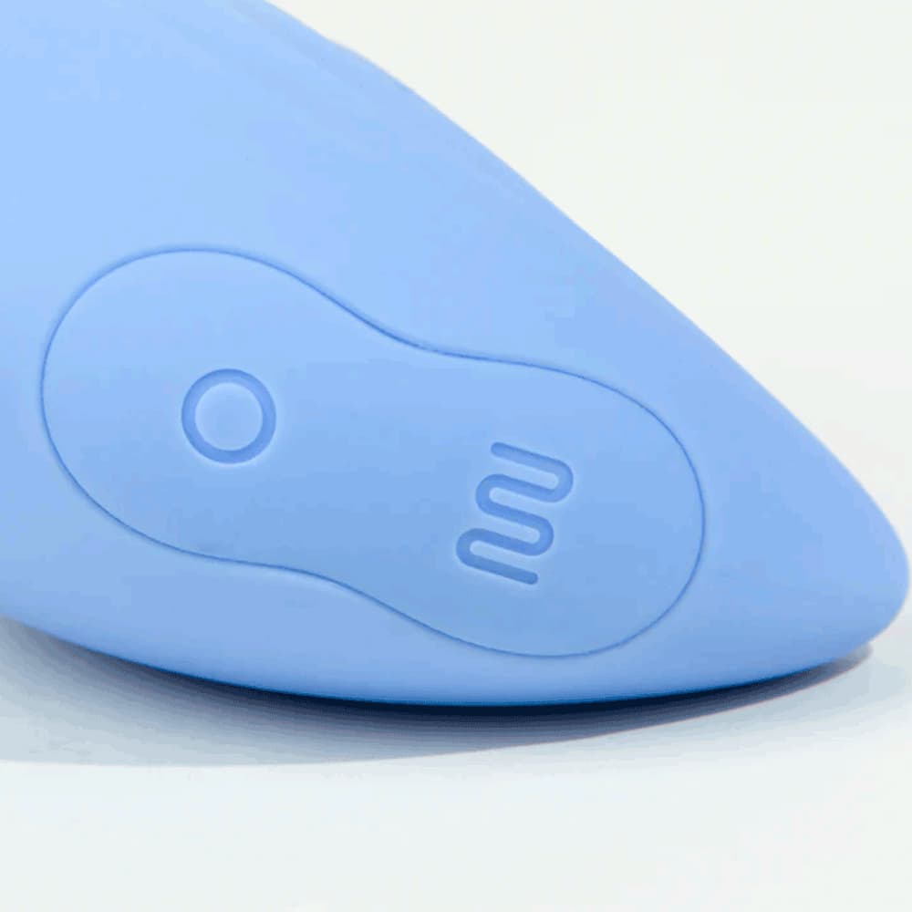 Moon stimulateur 2-en-1 de Hyyo - Bleu