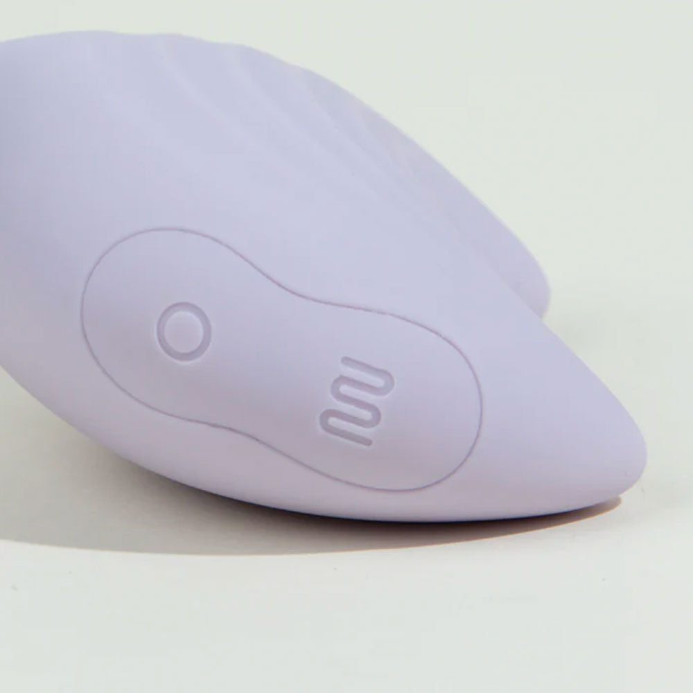 Moon stimulateur 2-en-1 de Hyyo - Lilas