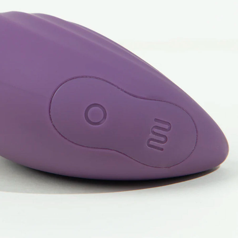 Moon stimulateur 2-en-1 de Hyyo - Violet