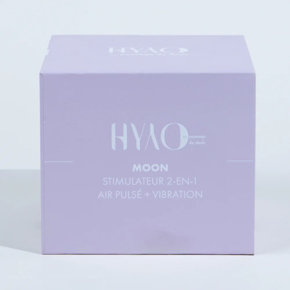 Moon stimulateur 2-en-1 de Hyyo - Lilas