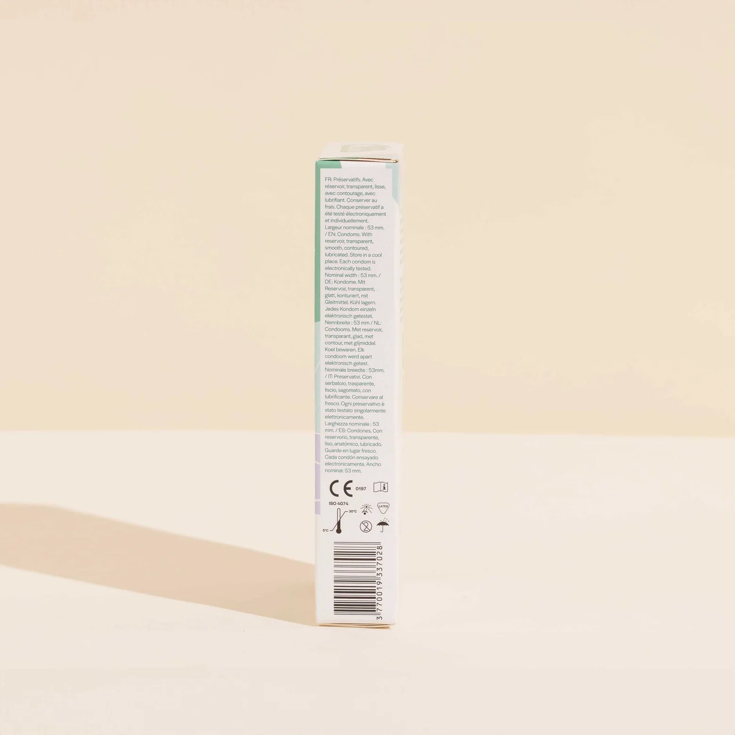 Préservatifs ultra fins et naturels My Lubie - Extra Large