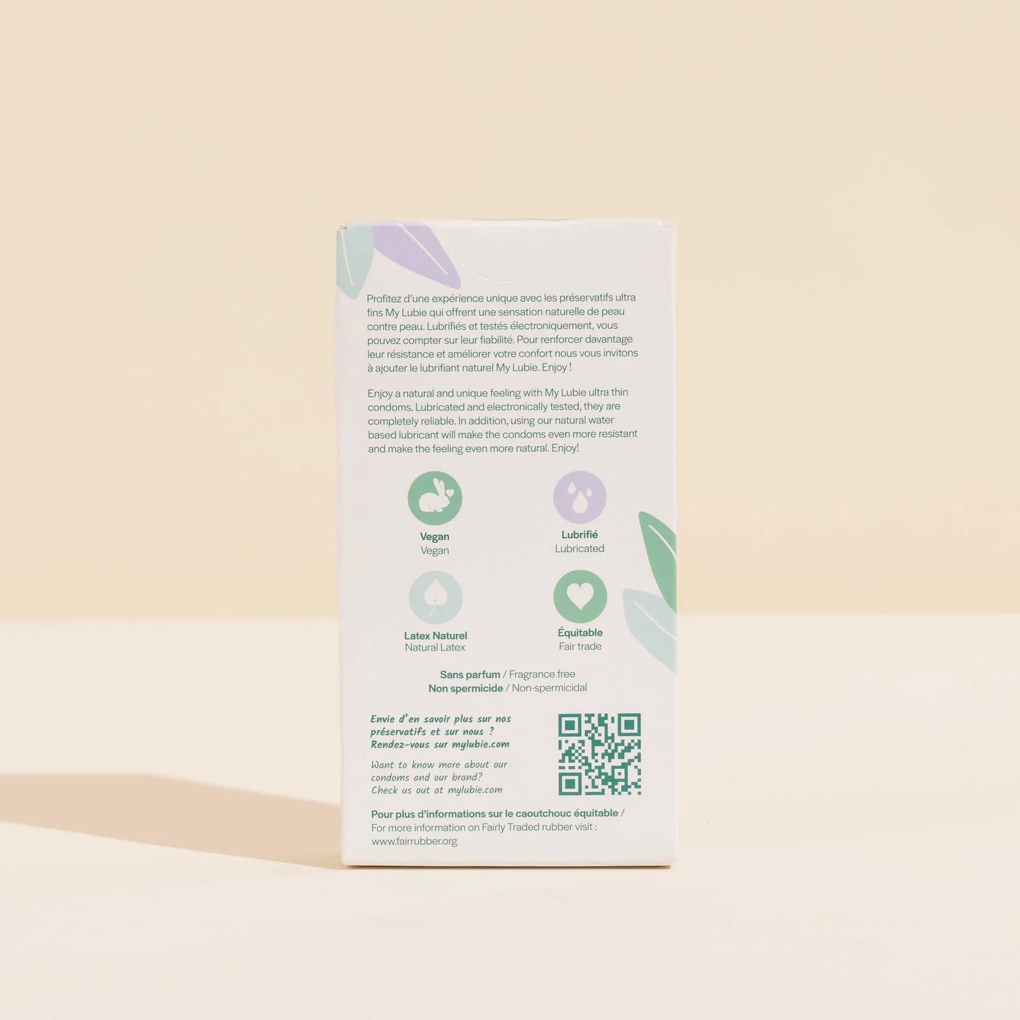 Préservatifs ultra fins et naturels My Lubie - Extra Large