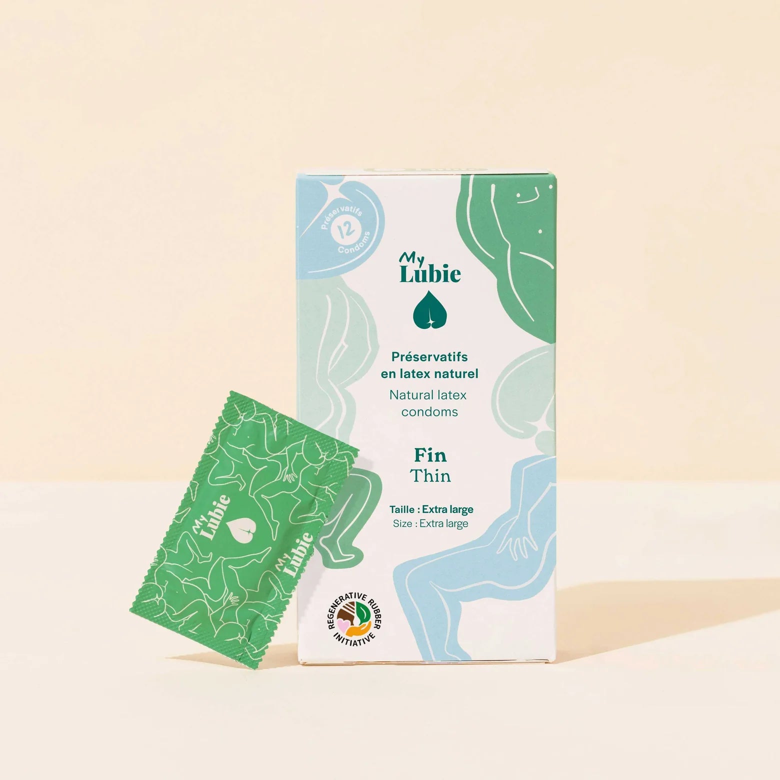 Préservatifs ultra fins et naturels My Lubie - Extra Large
