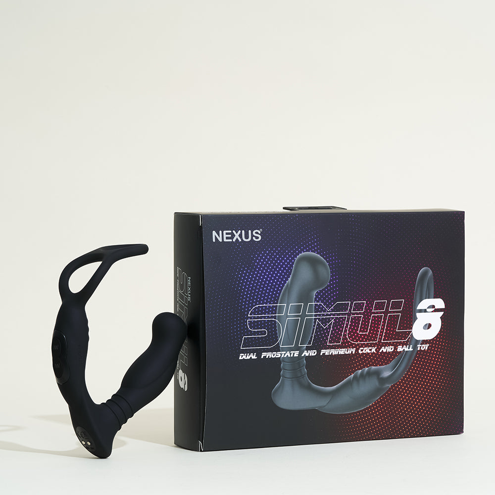 Stimulateur prostate et périnée SIMUL8 - Noir