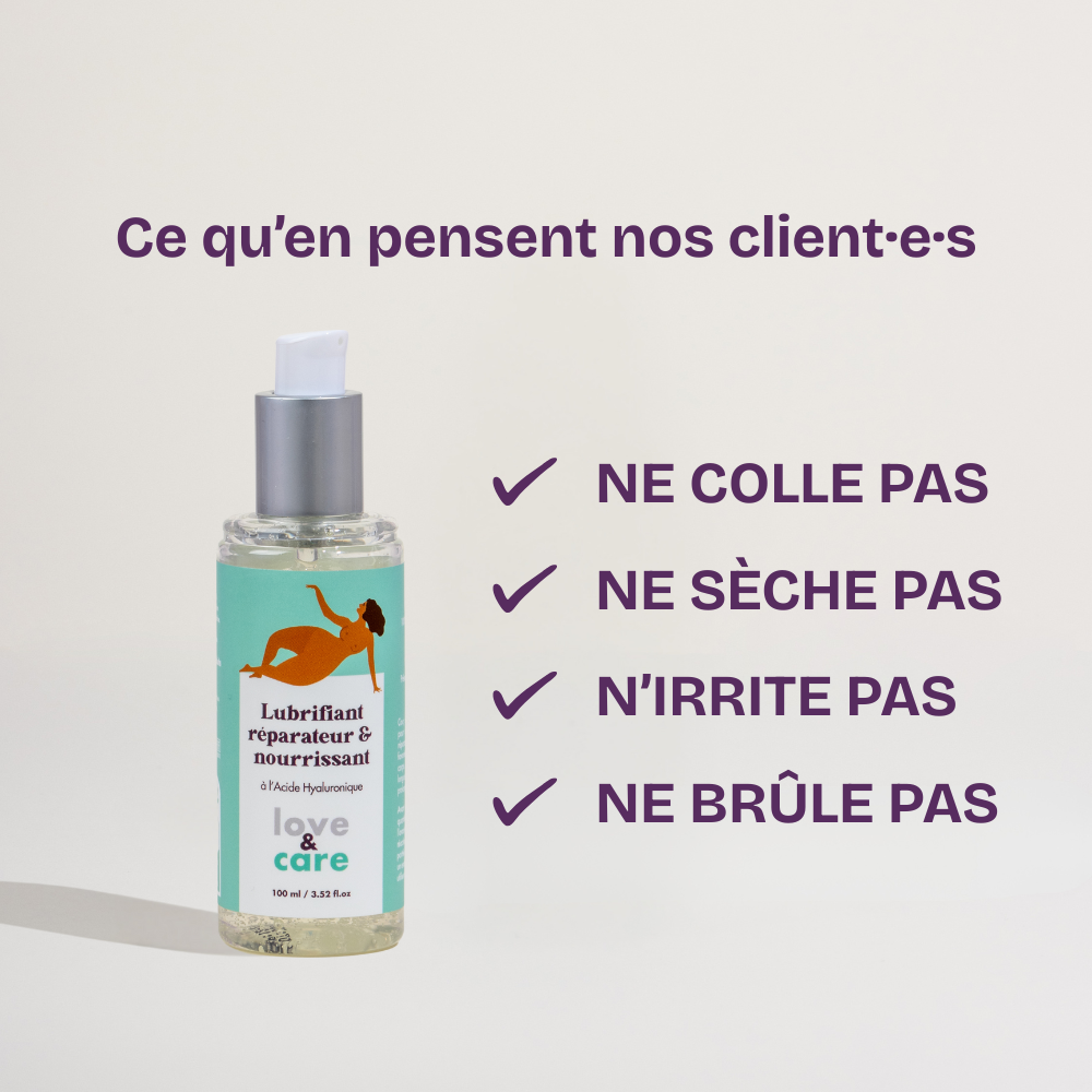 Lubrifiant acide hyaluronique - réparateur et nourrissant