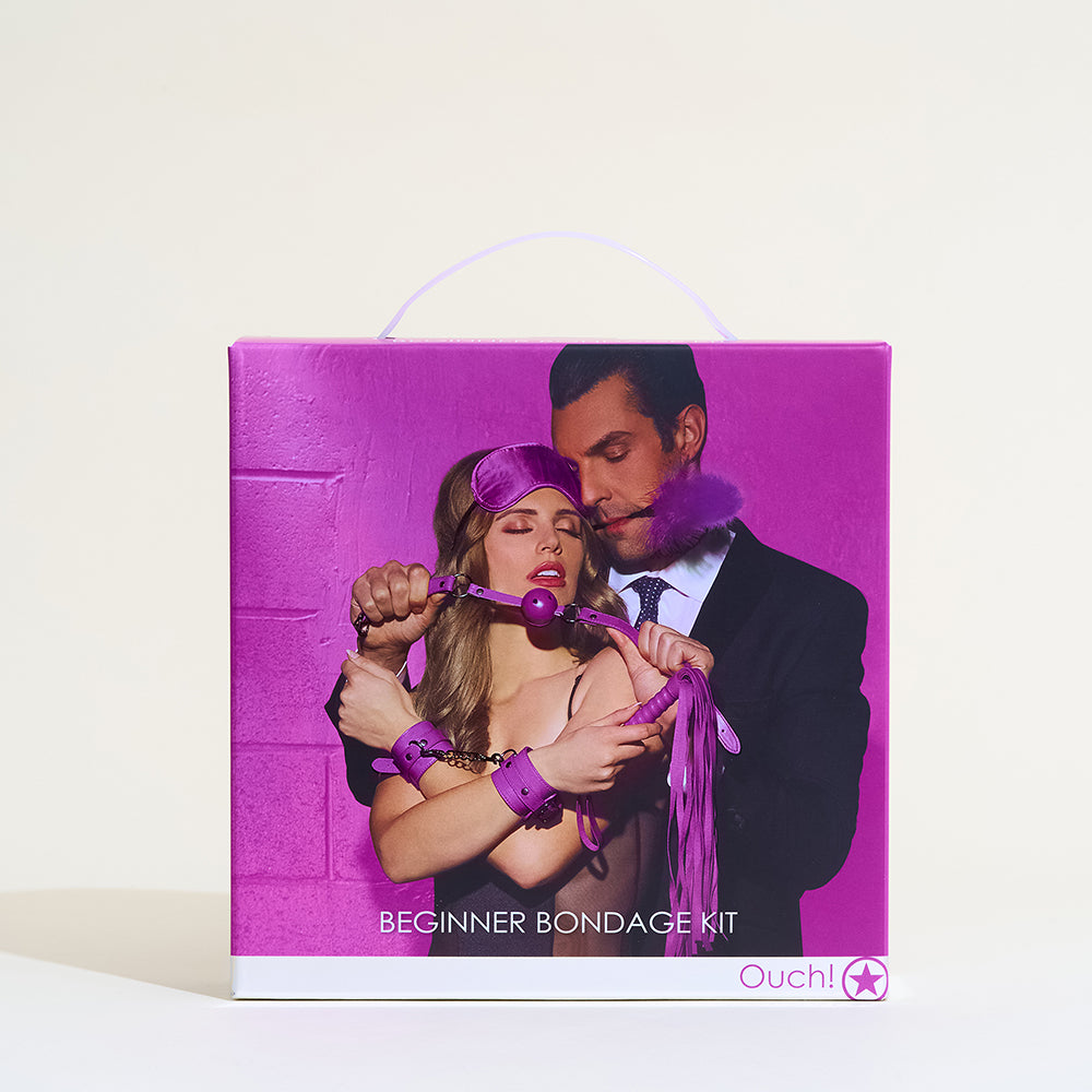 Kit de bondage débutant 6 pièces - Violet