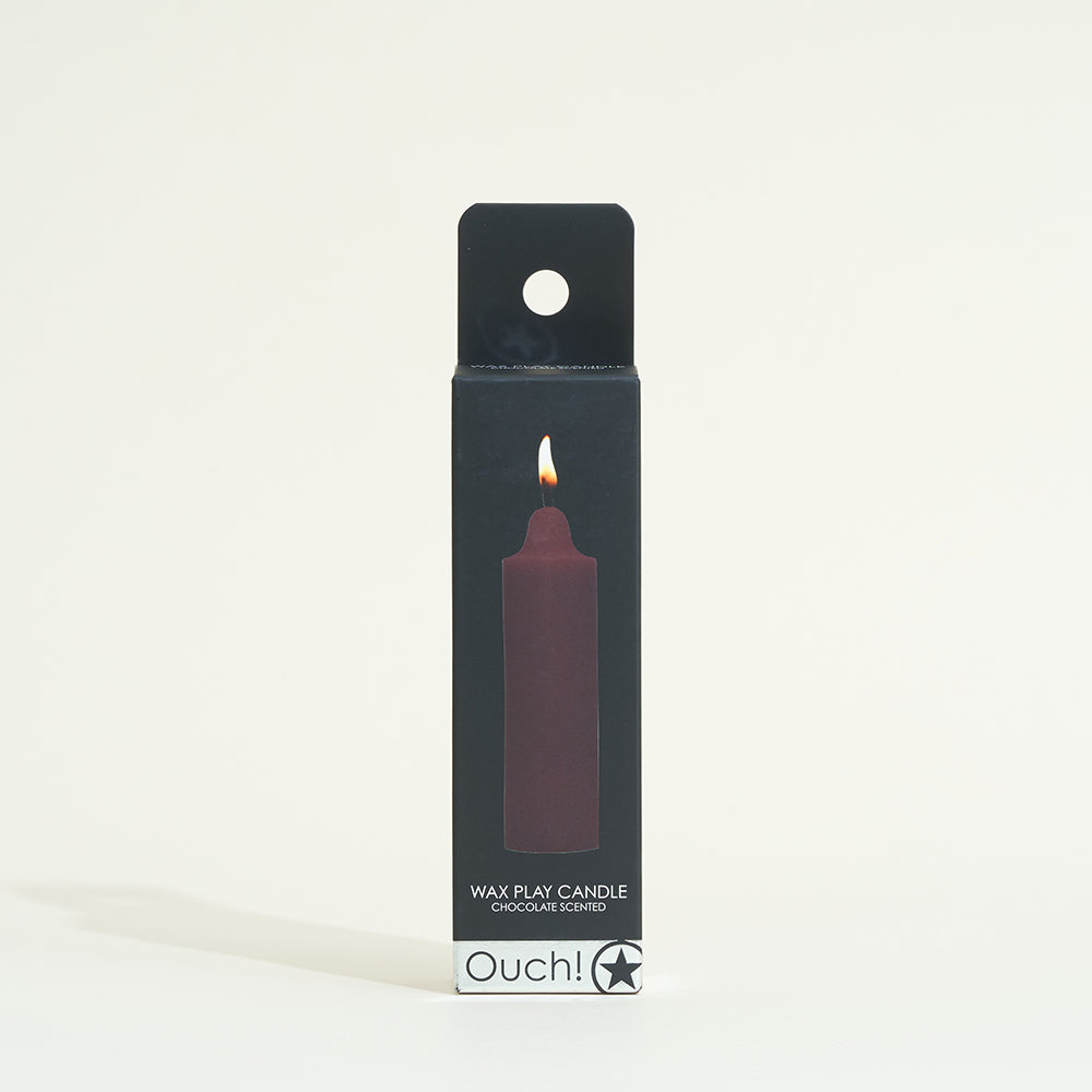 Bougie basse température BDSM de Ouch ! - Chocolat