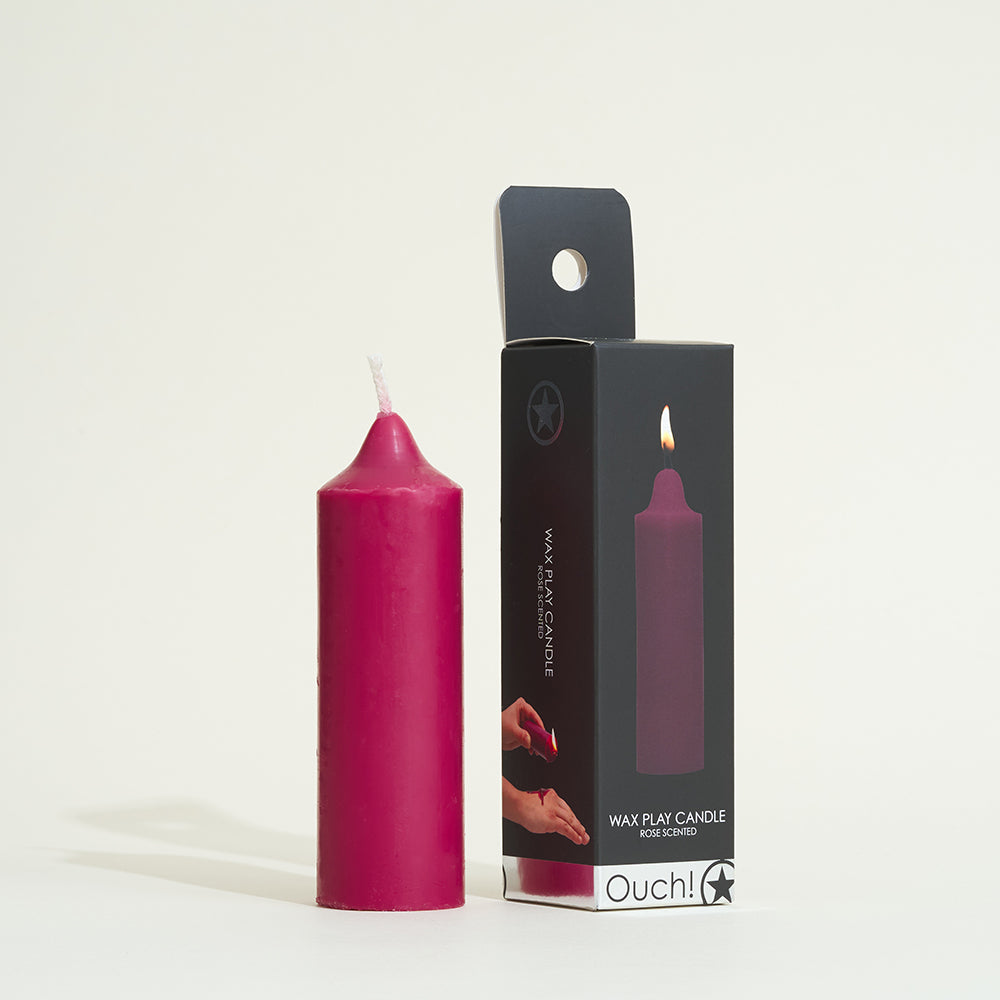 Bougie basse température BDSM de Ouch ! - Rose