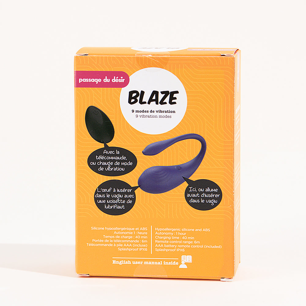 Blaze Oeuf vibrant Fabulous Toys