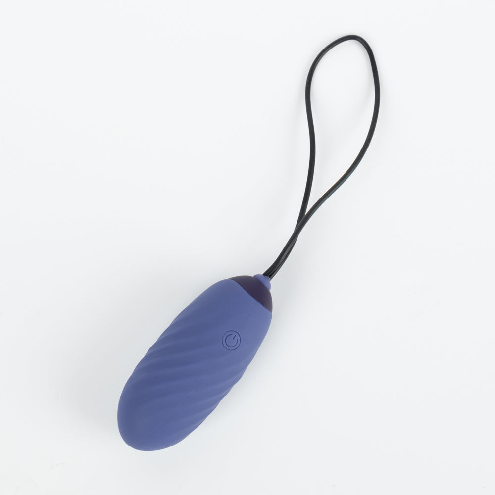 Cocotte oeuf vibrant télécommandé - Bleu