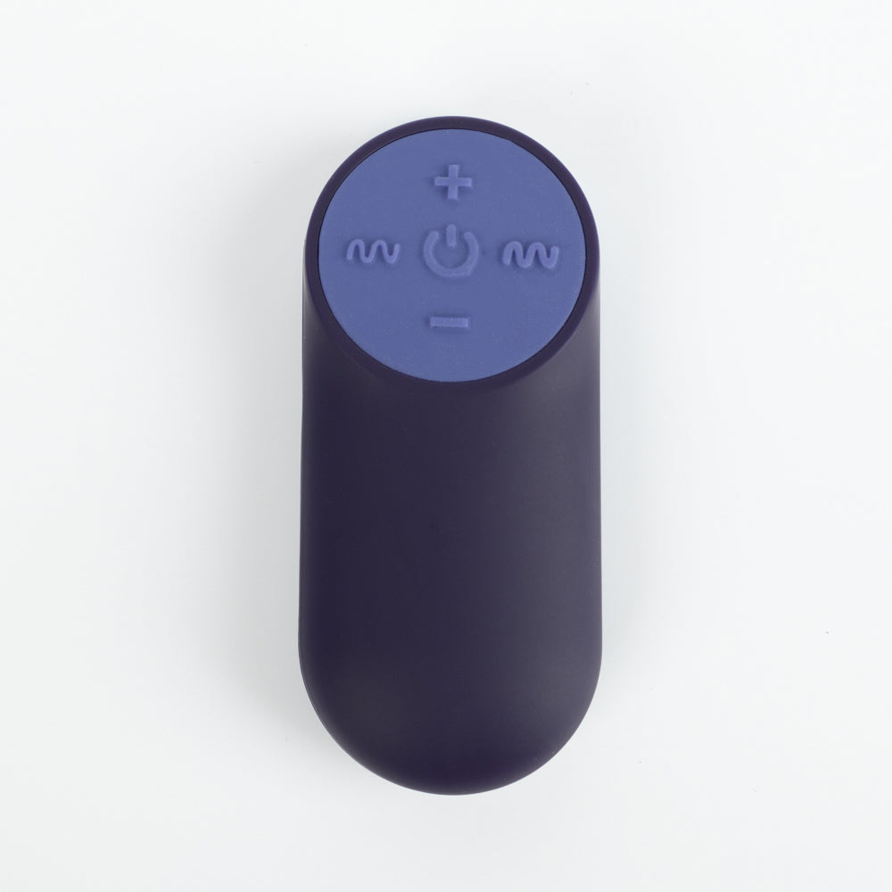 Cocotte oeuf vibrant télécommandé - Bleu