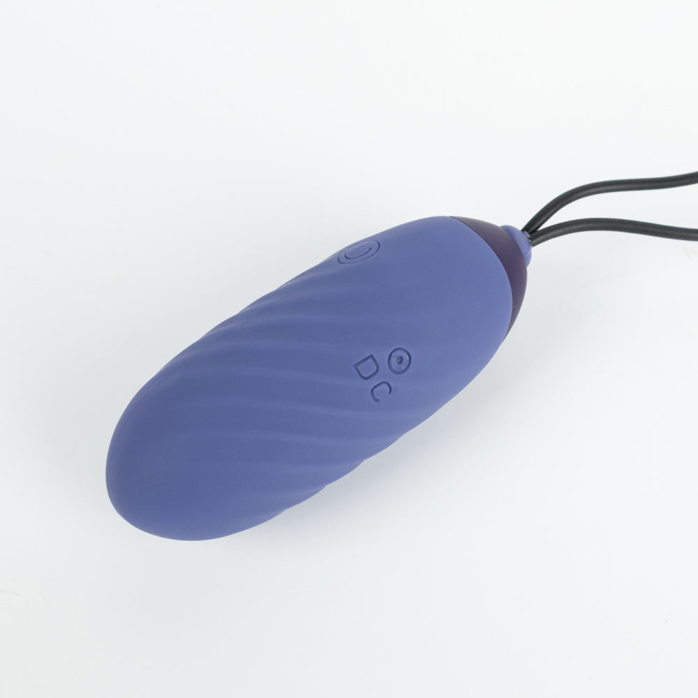 Cocotte oeuf vibrant télécommandé - Bleu
