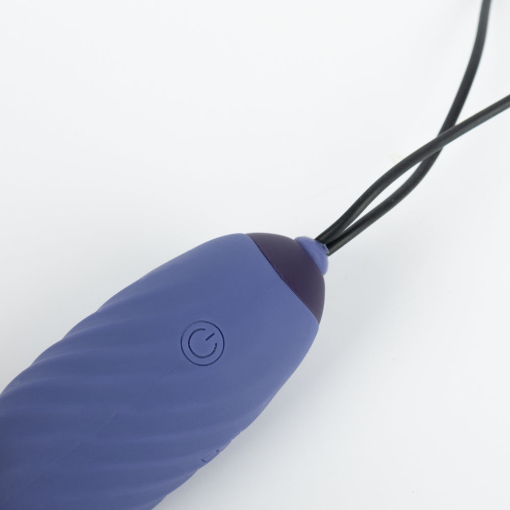 Cocotte oeuf vibrant télécommandé - Bleu