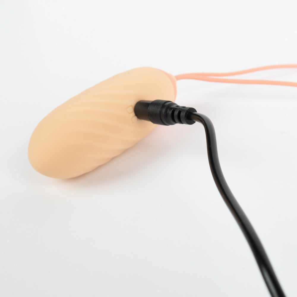 Cocotte oeuf vibrant télécommandé - Pêche