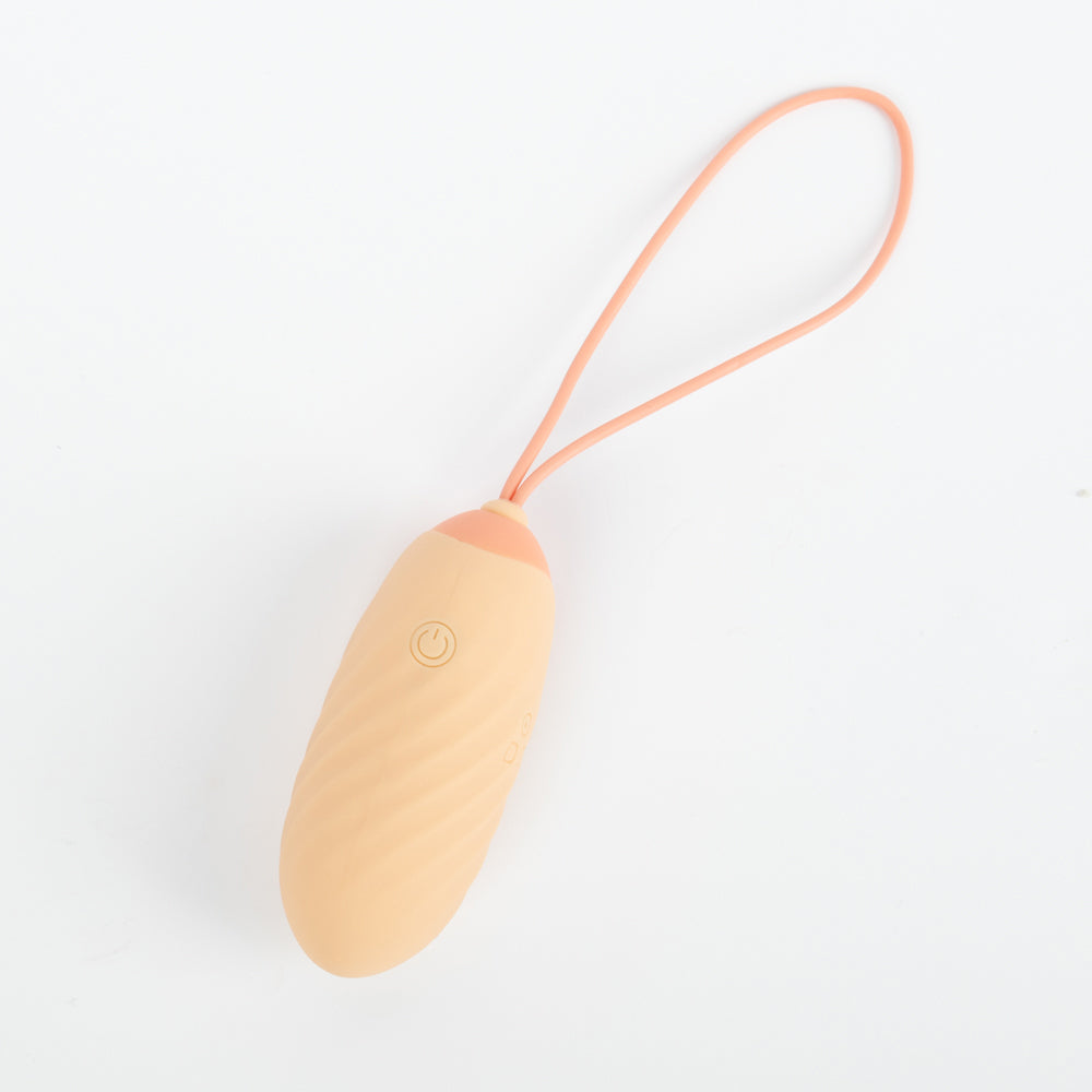 Cocotte oeuf vibrant télécommandé - Pêche