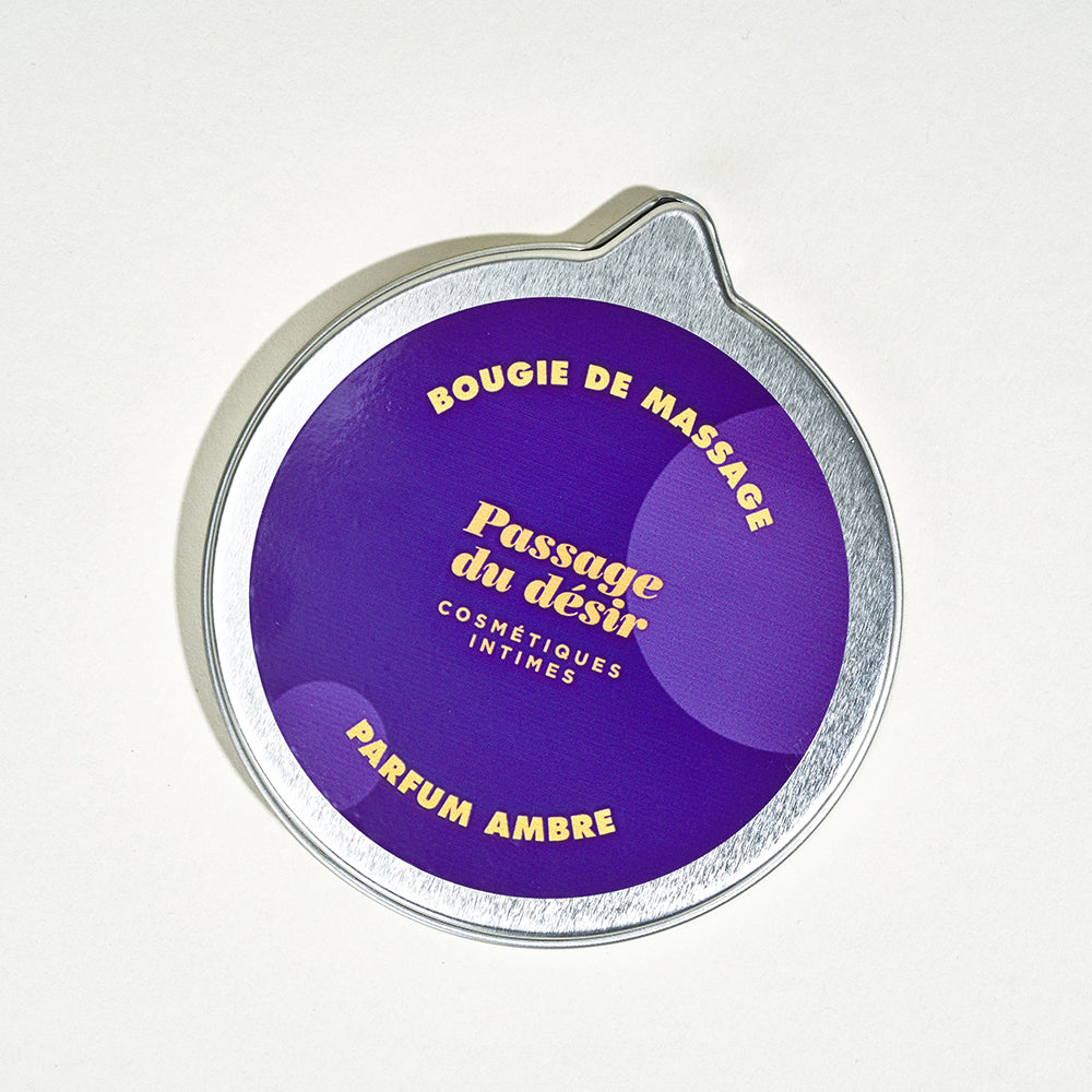 Bougie de massage Passage du Désir - Ambre