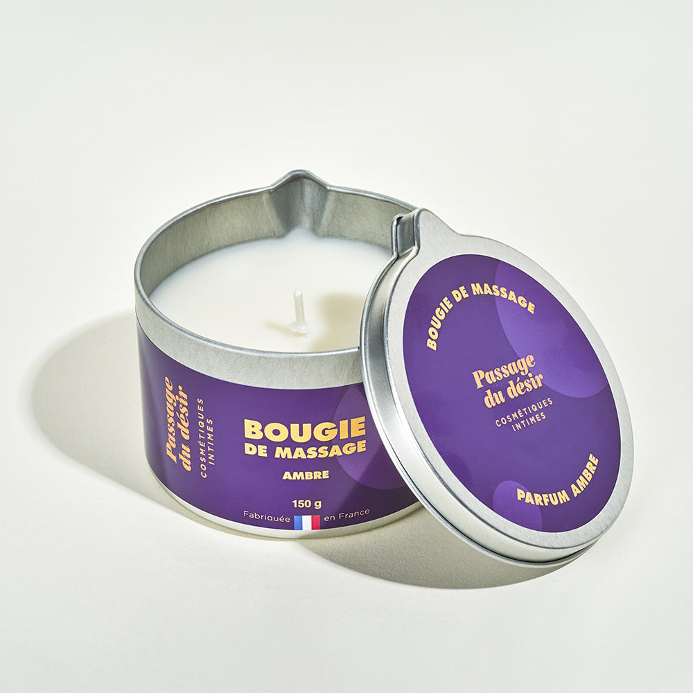Bougie de massage Passage du Désir - Ambre