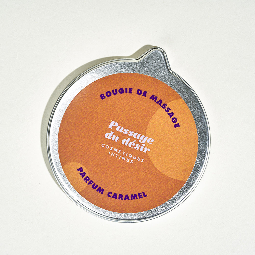 Bougie de massage Passage du Désir - Caramel