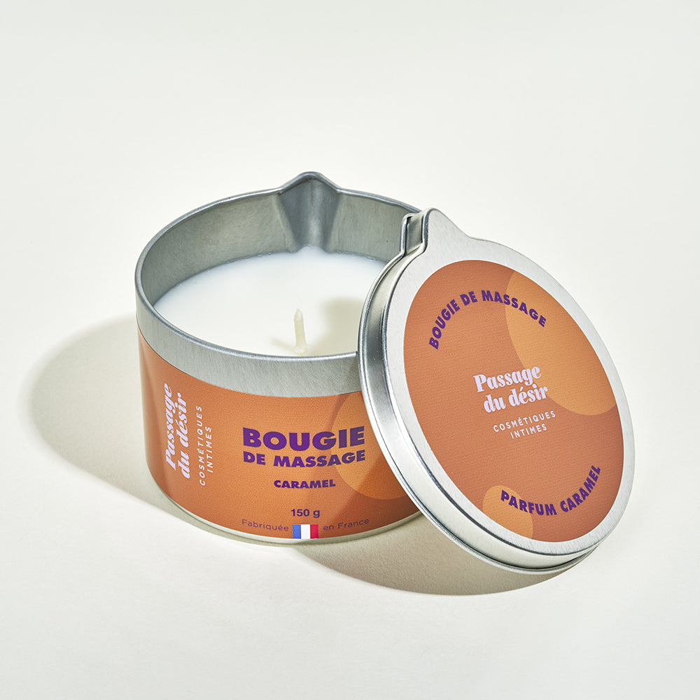 Bougie de massage Passage du Désir - Caramel