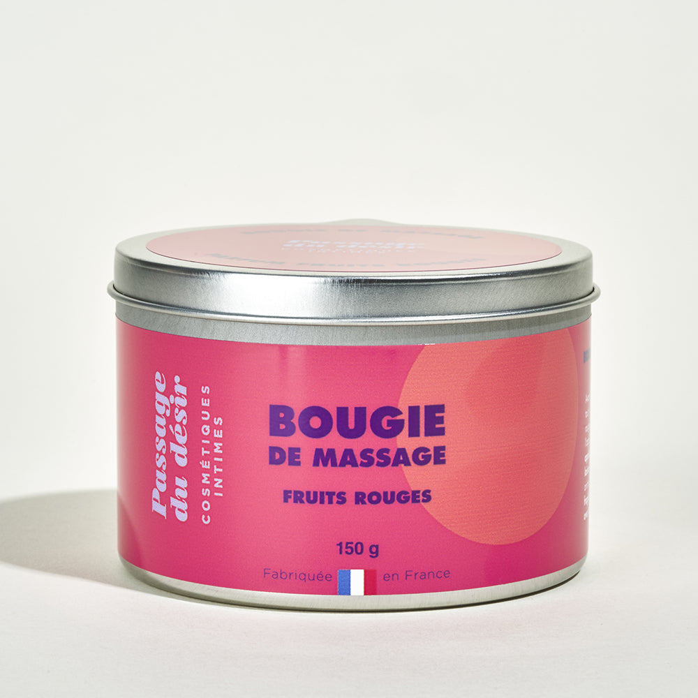 Bougie de massage Passage du Désir - Fruits rouges