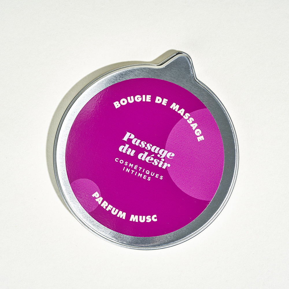 Bougie de massage Passage du Désir - Musc
