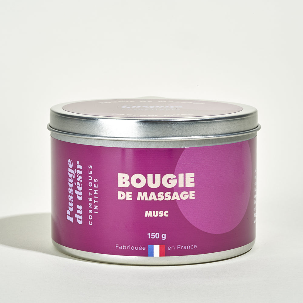 Bougie de massage Passage du Désir - Musc