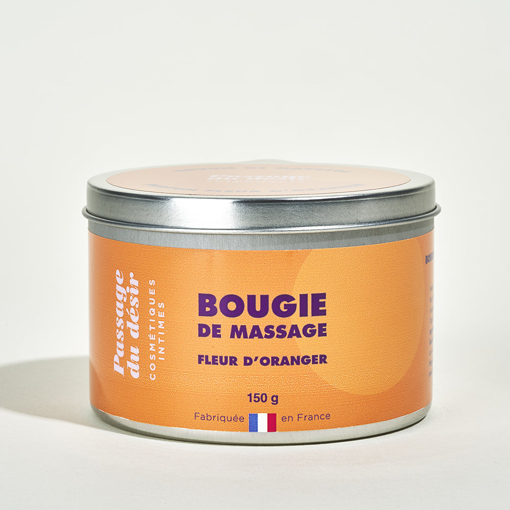 Bougie de massage Passage du Désir - Fleur d'oranger