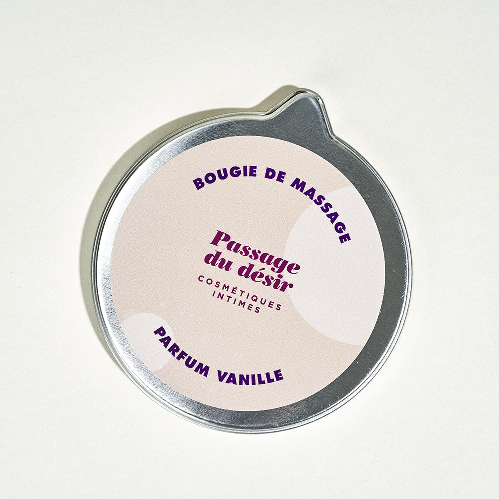 Bougie de massage Passage du Désir - Vanille