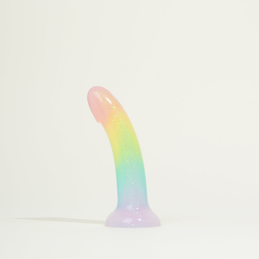 Dildo ventouse Funky - Rainbow