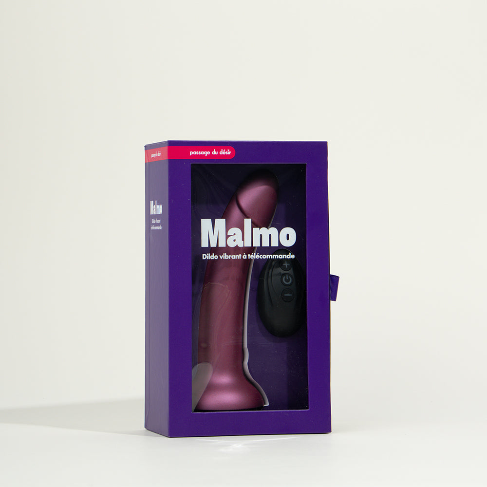 Dildo vibrant télécommandé Malmo - Dildo vibrant à télécommande Malmo - Passage du Désir
