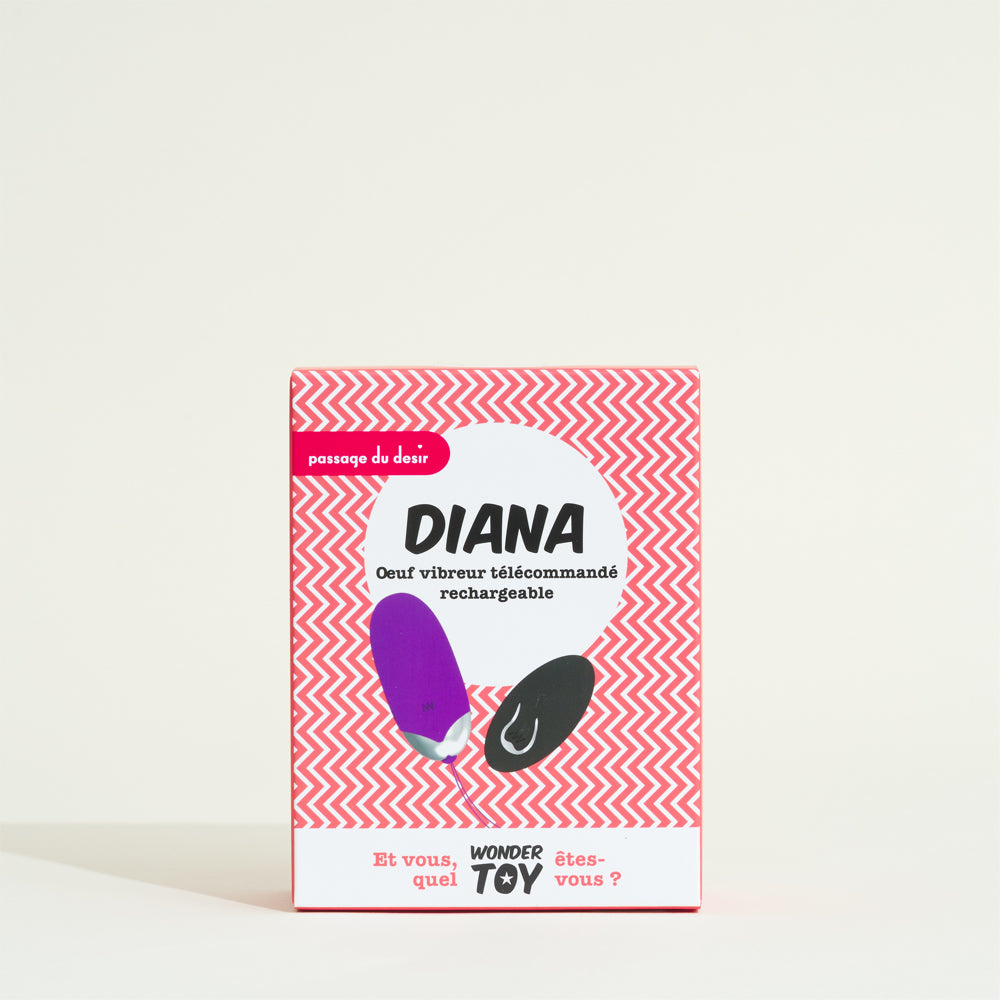 Diana oeuf vibreur télécommandé Fabulous Toys