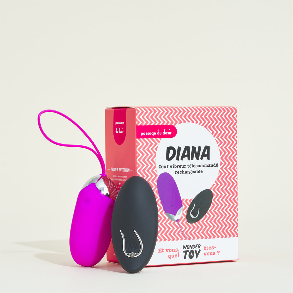 Diana oeuf vibreur télécommandé Fabulous Toys
