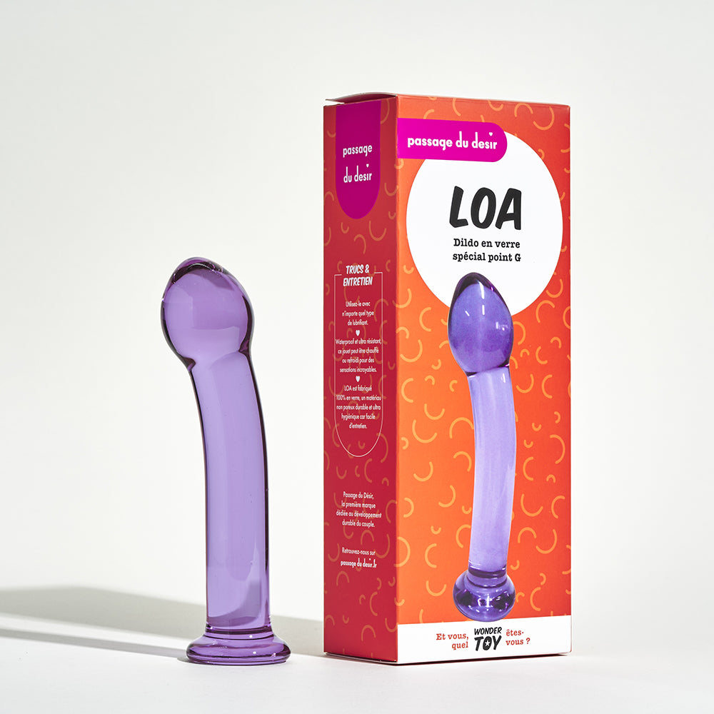 LOA dildo en verre Fabulous Toys