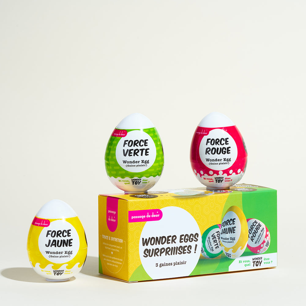 Boîte de 3 Œufs surprise Wonder Eggs