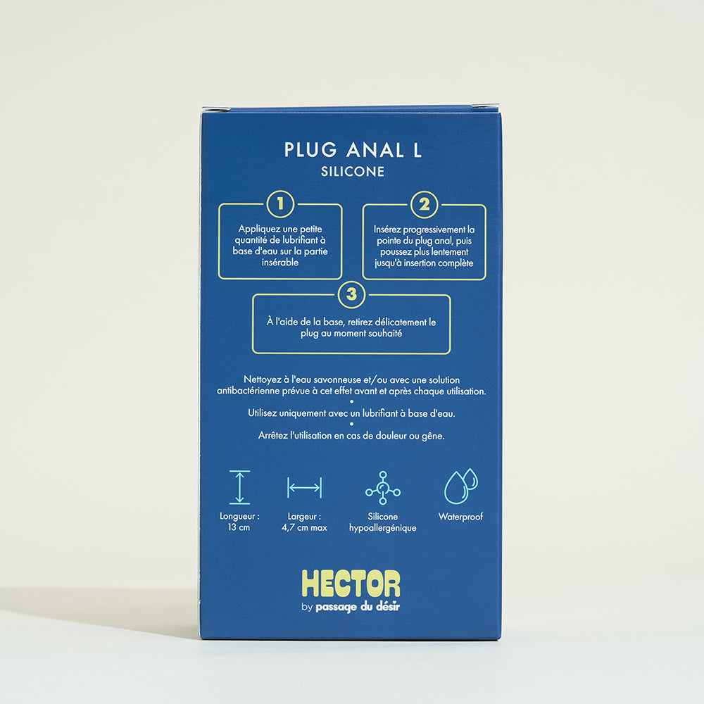 Plug anal Hector - Large