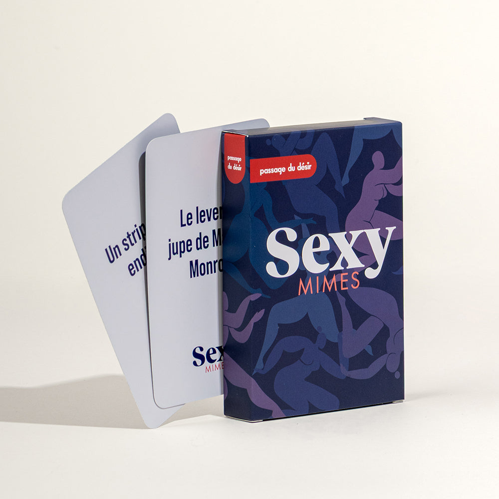 Jeu de cartes Sexy Mimes Passage du Désir