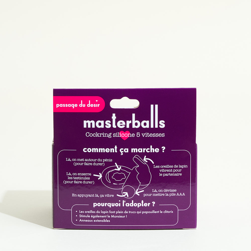 Double cockring Masterballs