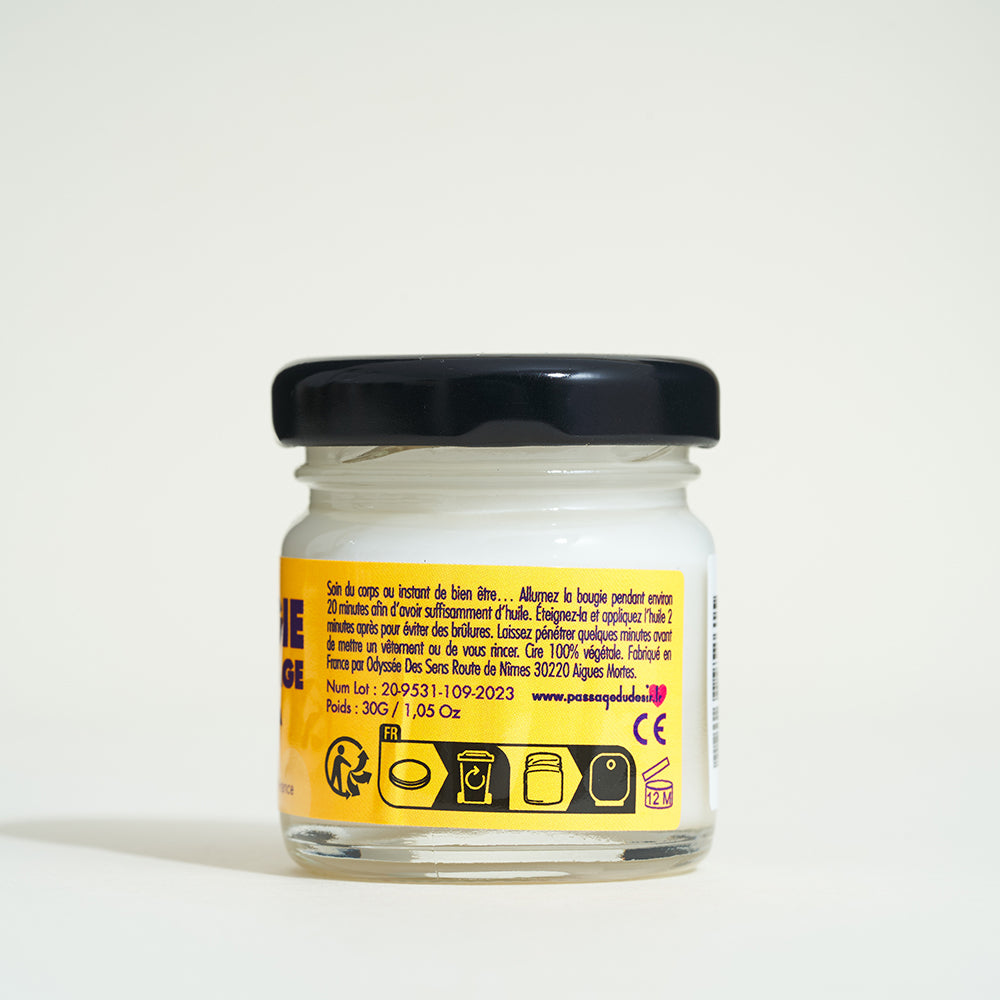 Mini bougie de massage - Piña colada