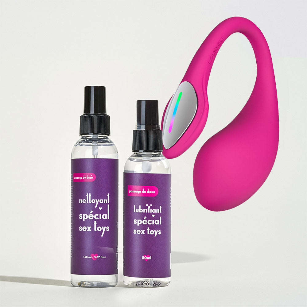 Pack Lush 4 + Spray Nettoyant + Lubrifiant Passage du Désir