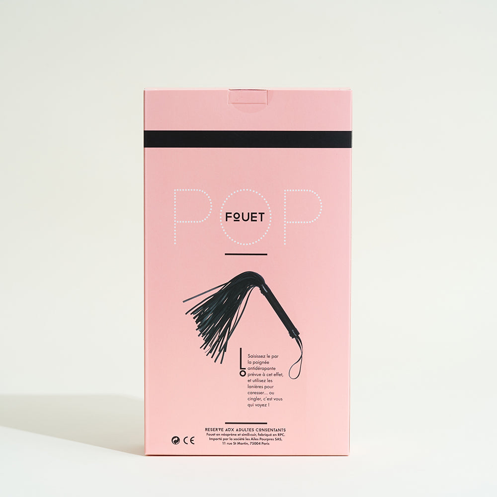 Fouet Pop - Noir pailleté