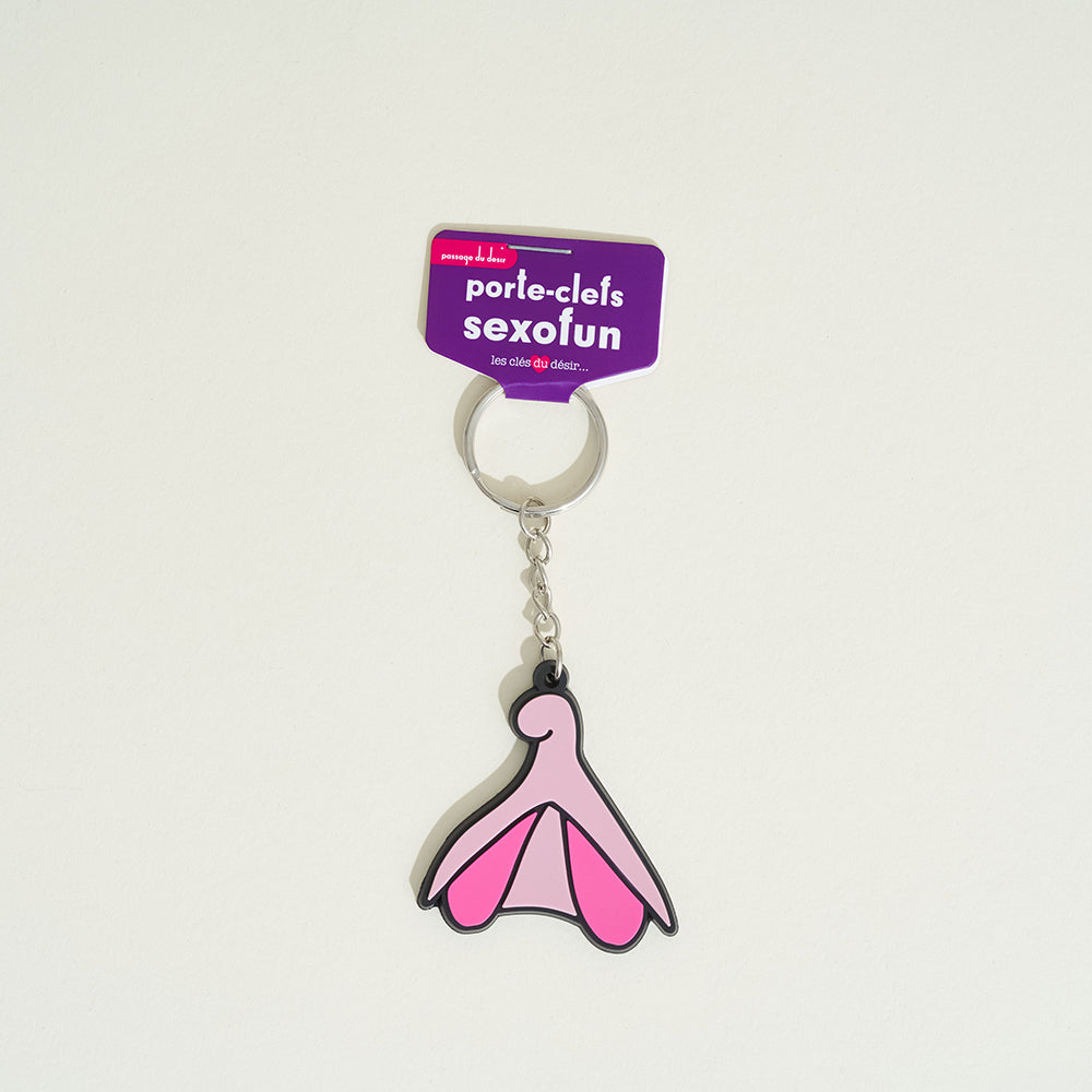 Porte-clefs Sexofun Emojis ou clito - Clito