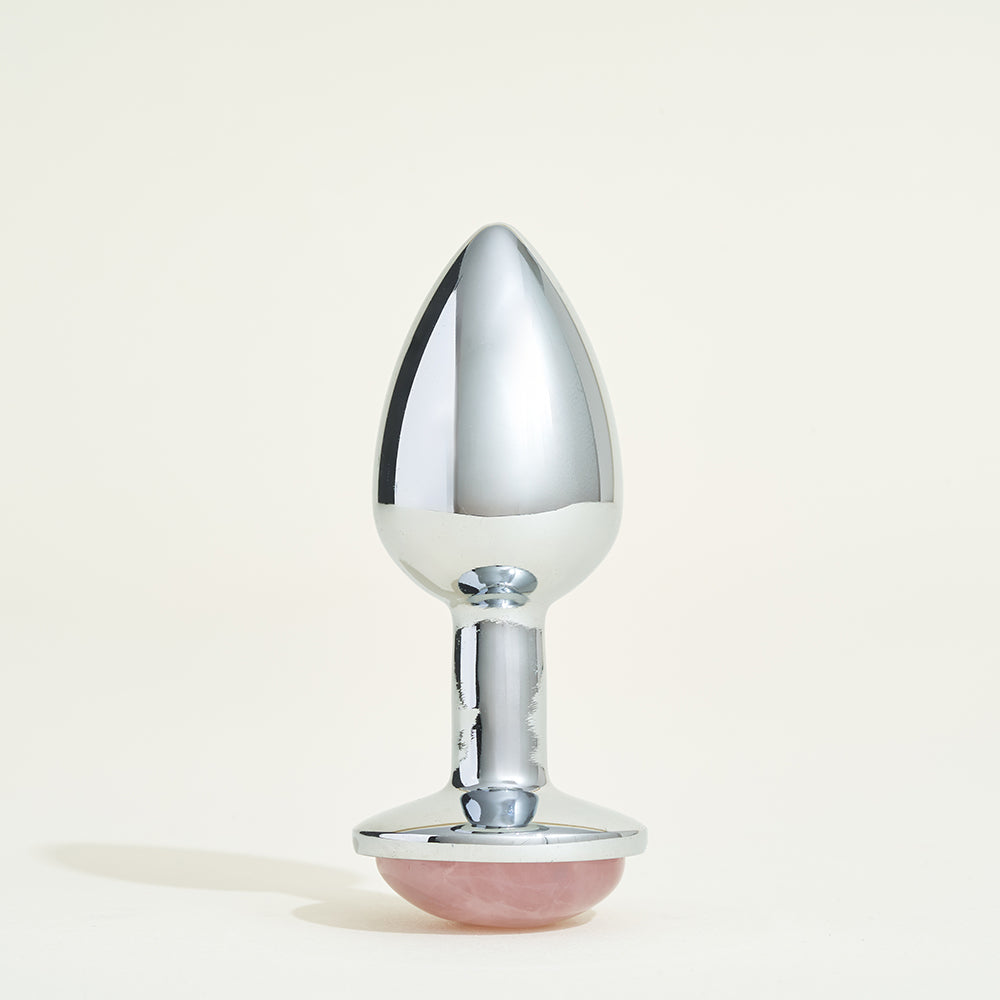 Plug métal bijou Quartz steel - S
