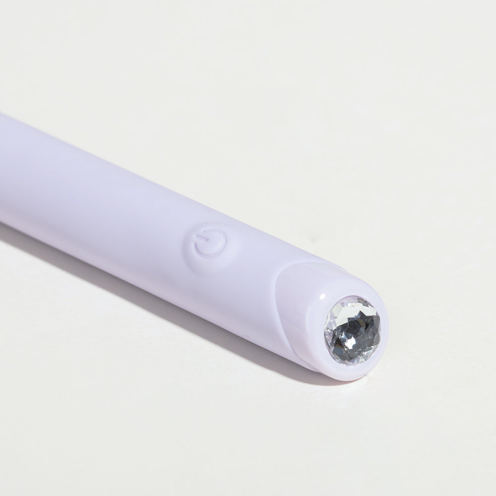 Ticky plume de massage vibrante rechargeable