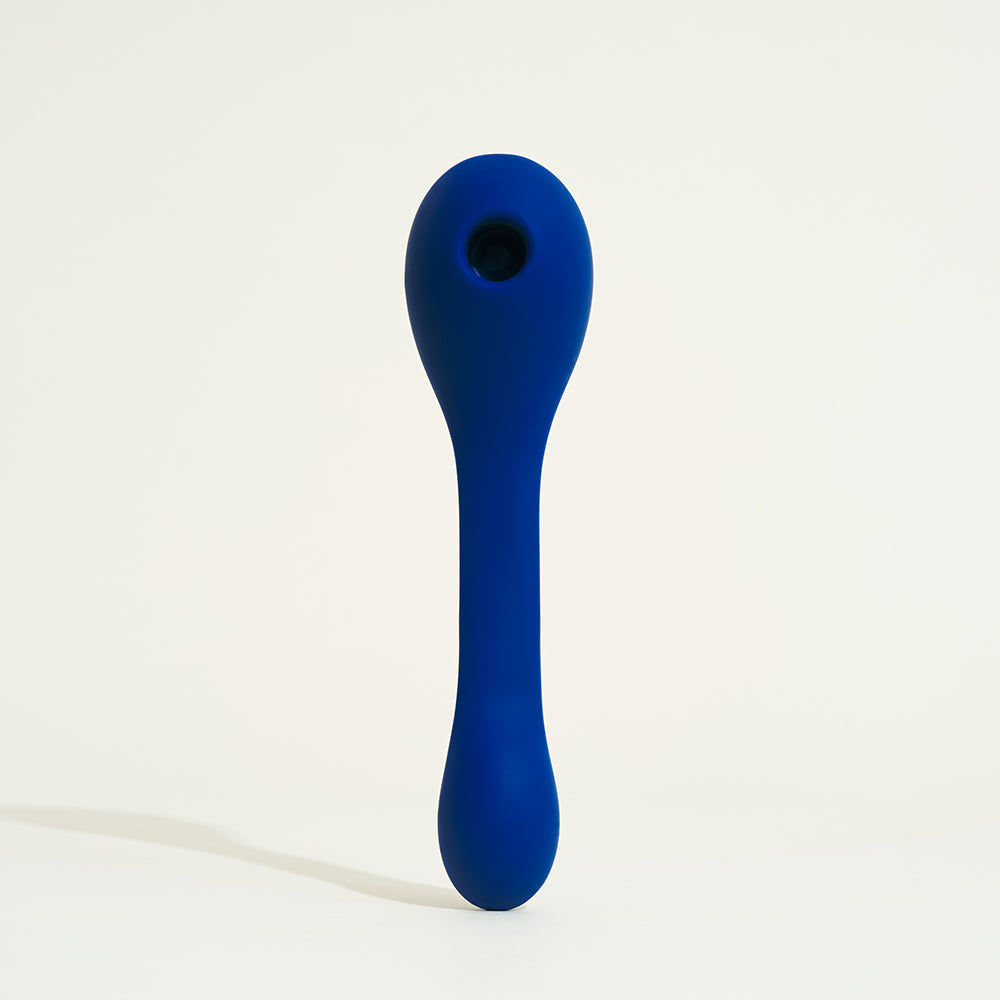 Double stimulateur Coco de Puissante (V1) - Bleu