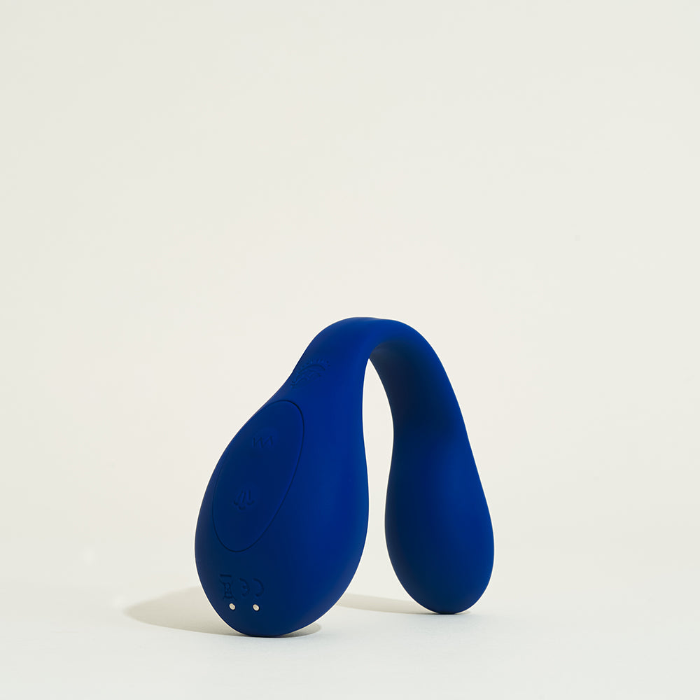 Double stimulateur Coco de Puissante (V1) - Bleu