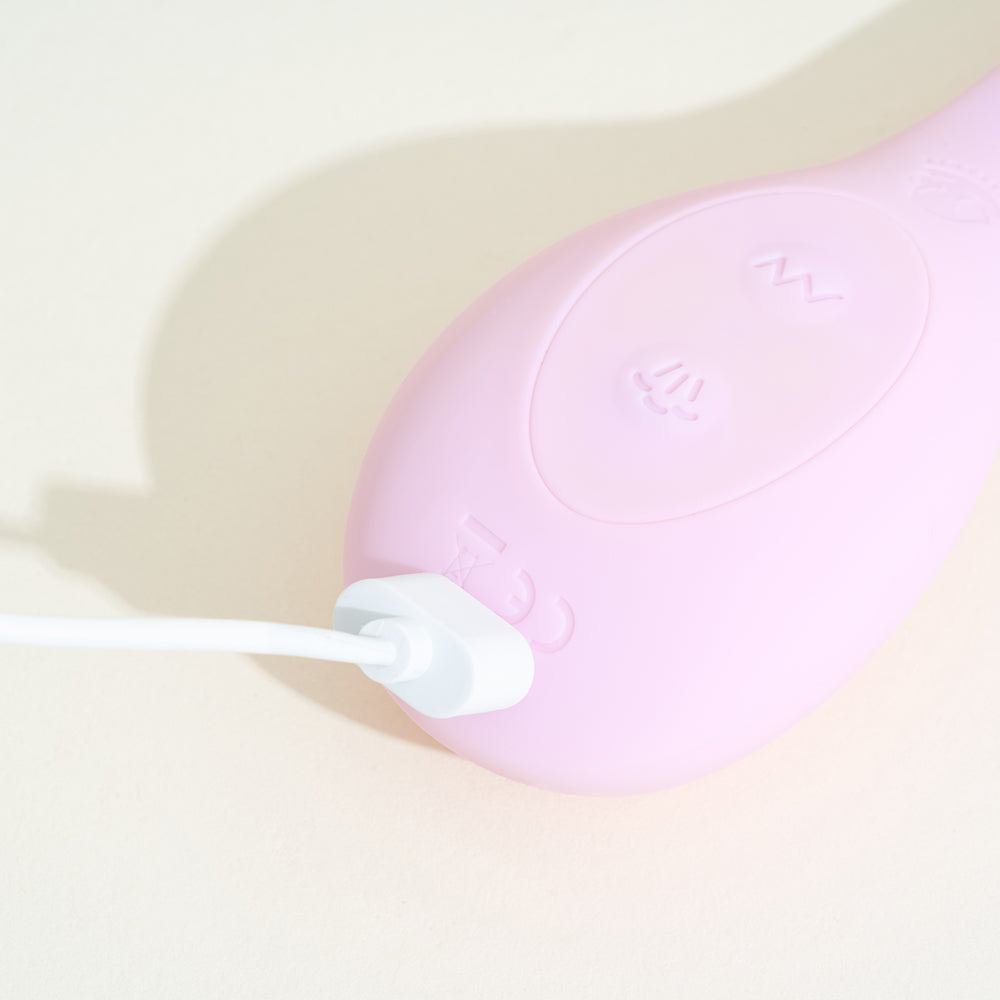 Double stimulateur Coco de Puissante (V1) - Rose